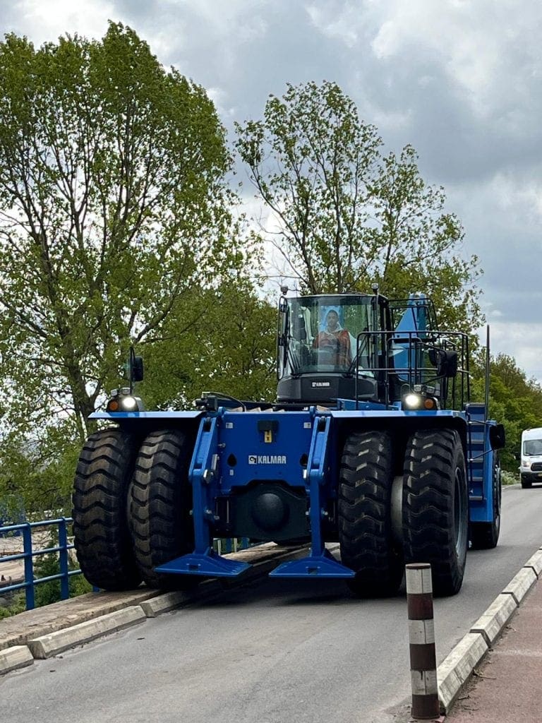 Grootste reachtstacker van Nederland voor Inland Terminal Cuijk